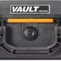 PELICAN VAULT MEDIUM PISTOL - CASE W/ FOAM BLACK