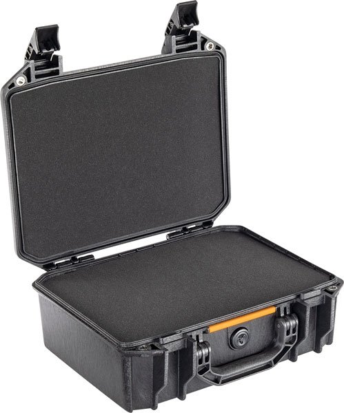 PELICAN VAULT MEDIUM PISTOL - CASE W/ FOAM BLACK