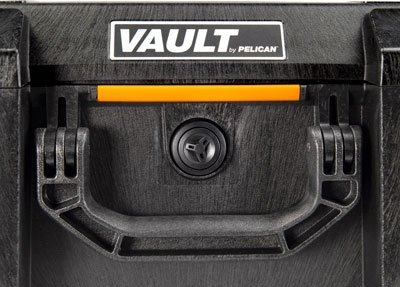 PELICAN VAULT LARGE PISTOL - CASE W/ FOAM BLACK