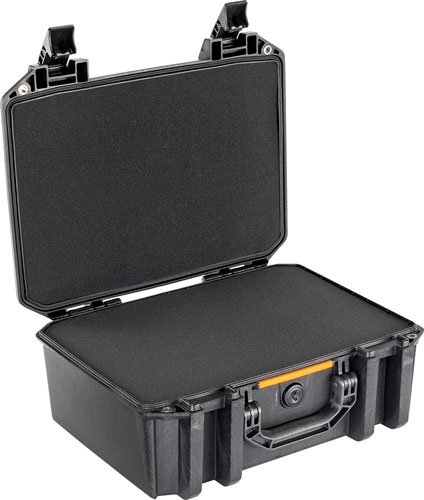 PELICAN VAULT LARGE PISTOL - CASE W/ FOAM BLACK