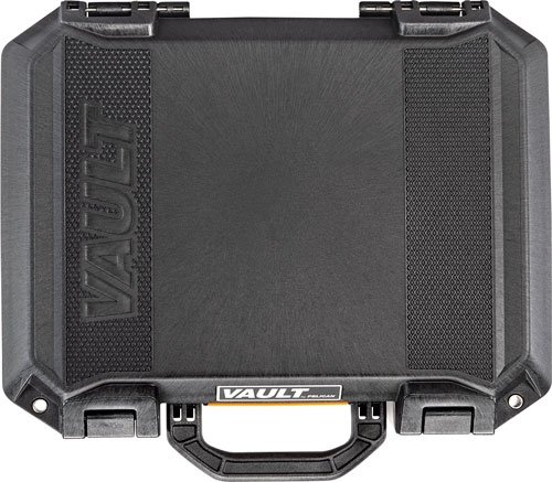 PELICAN VAULT LARGE PISTOL - CASE W/ FOAM BLACK