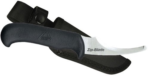 OUTDOOR EDGE ZIP BLADE - 4" S/S W/NYLON SHEATH