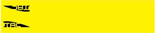 01351091147.jpg TAC VANES STANDARD ARROW WRAP - 4.675" YELLOW 13 PACK
