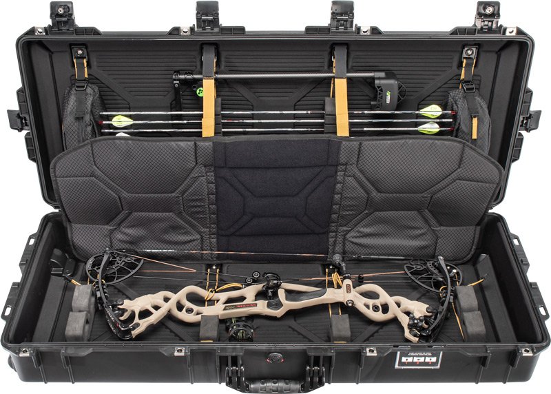0174500121110_OPEN_FRONT-W_CONTENTS.jpg PELICAN 1745 ELITE BOW CASE - PELICAN AIR W/ MODULAR SYSTEM
