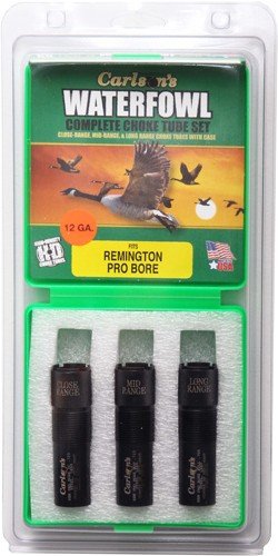 CARLSONS CHOKE TUBE WATERFOWL - 3PK 12GA C/M/L RANGE REM PRO