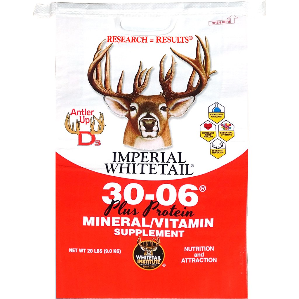 1002294_1.jpg Whitetail Institute 30 06 Mineral and Protein 20 lbs.