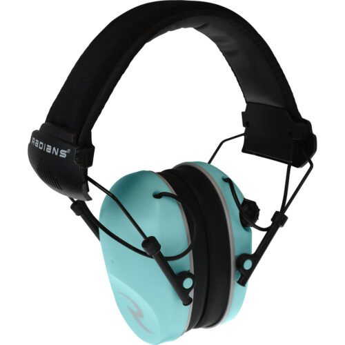1002408_1.jpg Radians R3200 Dual Mic Electronic Earmuff Aqua/Grey