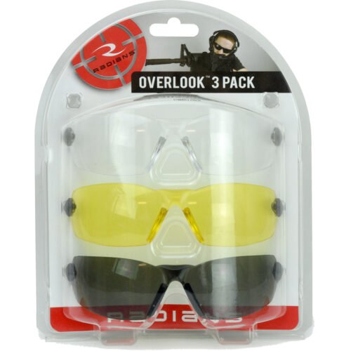 1002433_1.jpg Radians Overlook Shooting Glasses Clear, Smoke, Amber 3 pk.