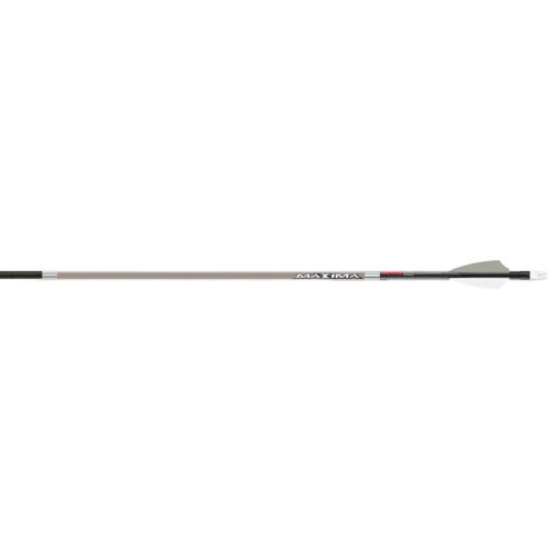 1005198_1.jpg Carbon Express Maxima Red 5mm Stone Gray Arrows 400 6 pk.