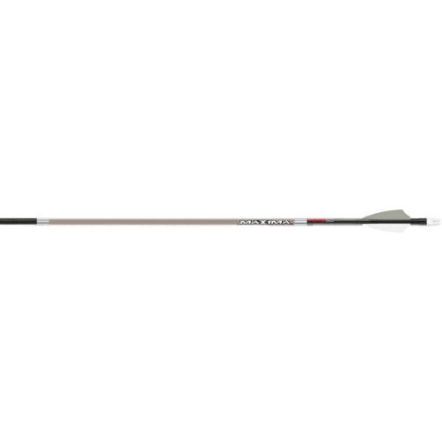 1005199_1.jpg Carbon Express Maxima Red 5mm Stone Gray Arrows 350 6 pk.