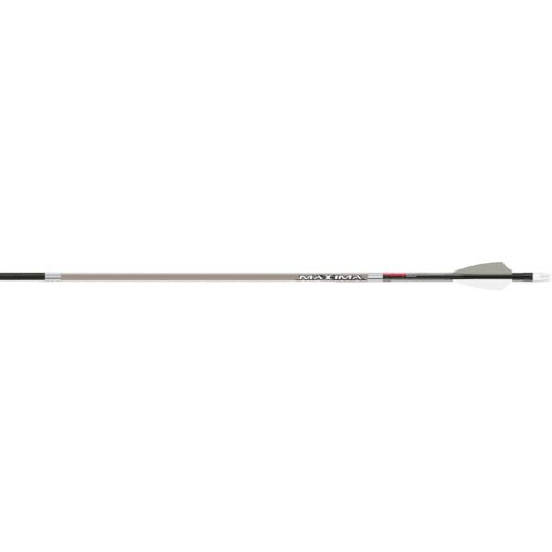 1005200_1.jpg Carbon Express Maxima Red 5mm Stone Gray Arrows 300 6 pk.