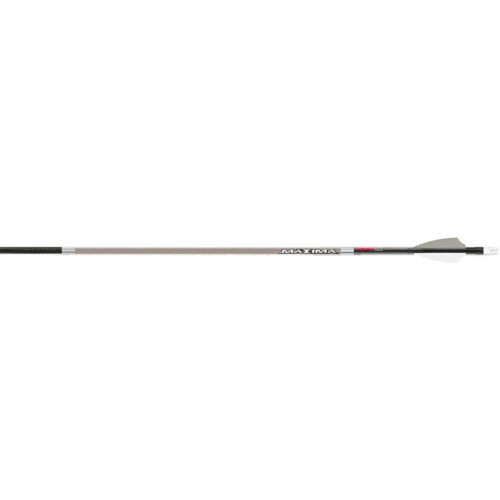 1005218_1.jpg Carbon Express Maxima Red 6mm Stone Gray Arrows 350 6 pk.
