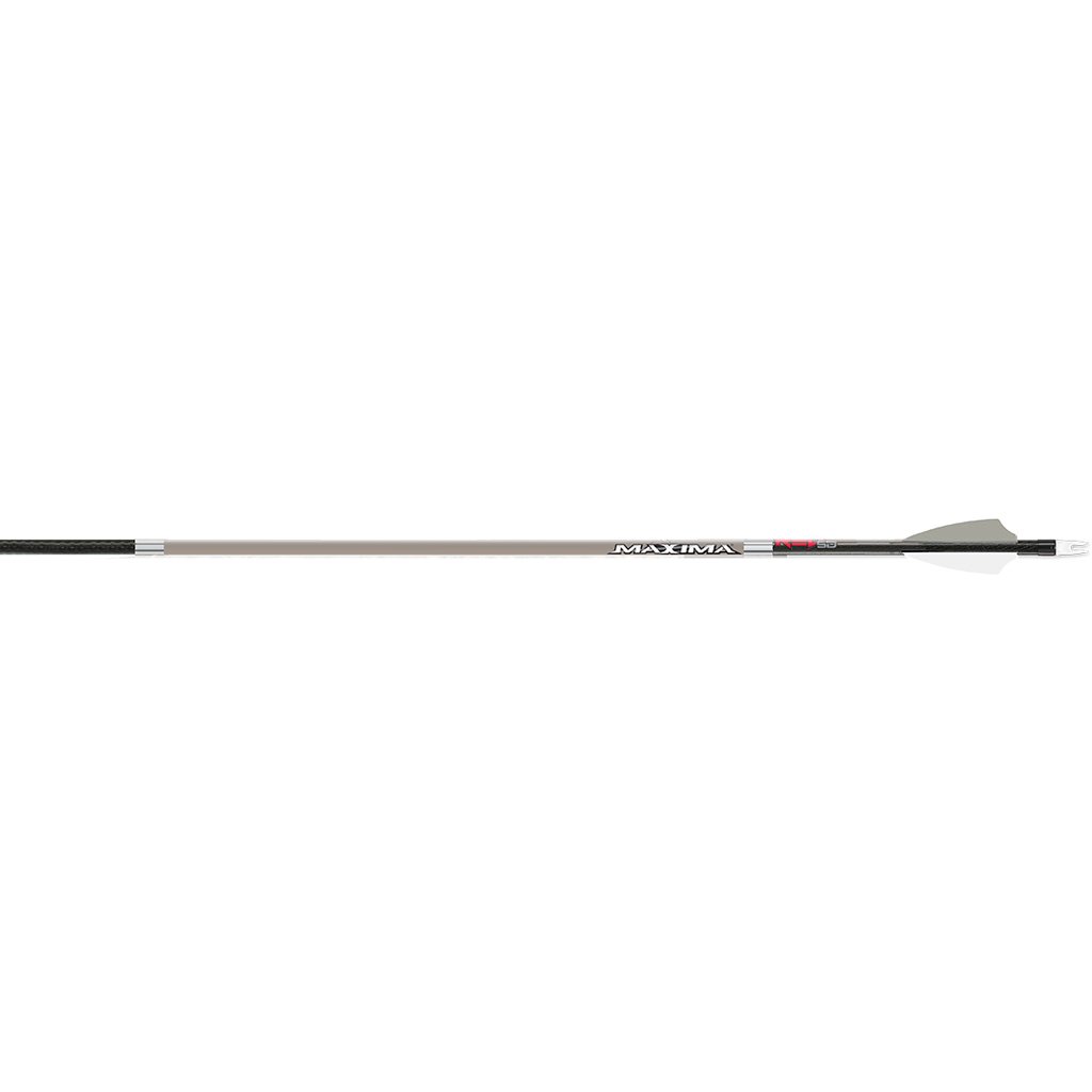 Carbon Express Maxima Red 6mm Stone Gray Arrows 350 6 pk.