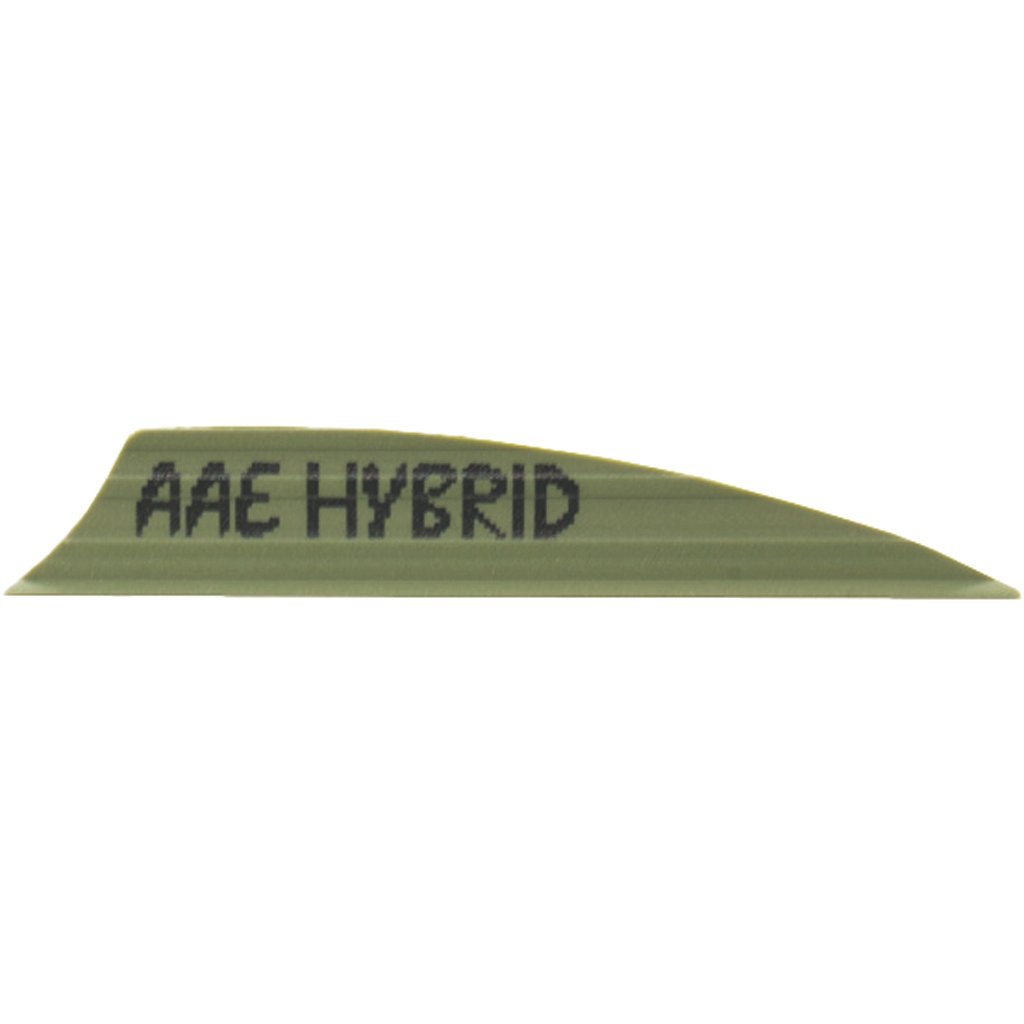 1005566_1.jpg AAE Hybrid 2.0 Shield Cut Vanes OD Green 50 pk.