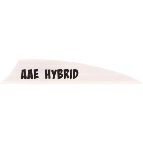 1005572_1.jpg AAE Hybrid 2.0 Shield Cut Vanes White 50 pk.