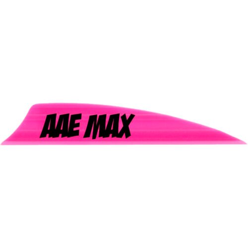 1005649_1.jpg AAE Max 2.0 Shield Cut Vanes Hot Pink 50 pk.