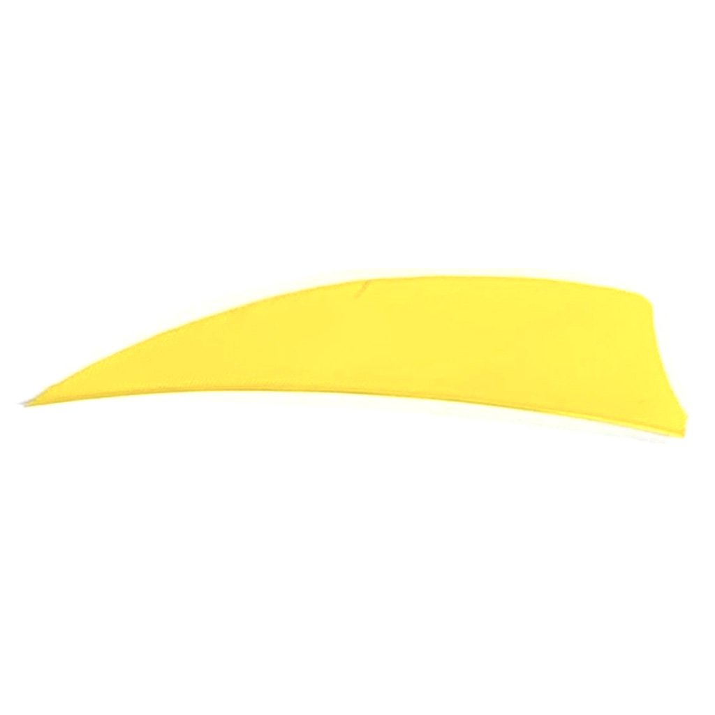 1005954_1.jpg Trueflight Shield Cut Feathers Yellow 3 in. LW 100 pk.