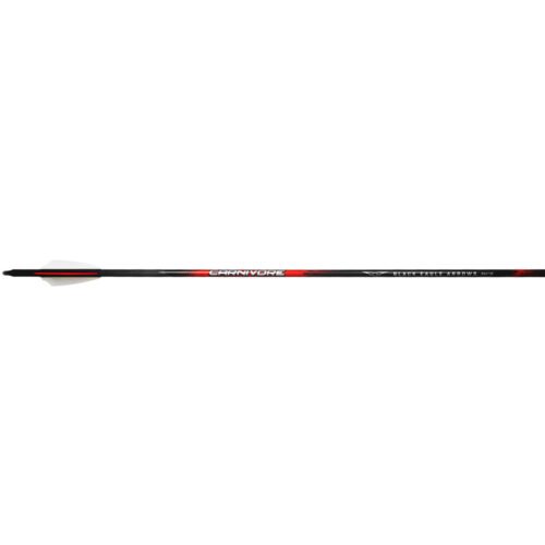 1005990_1.jpg Black Eagle Carnivore Arrows .001 350 2.5 in. Shield Cut 6 pk.