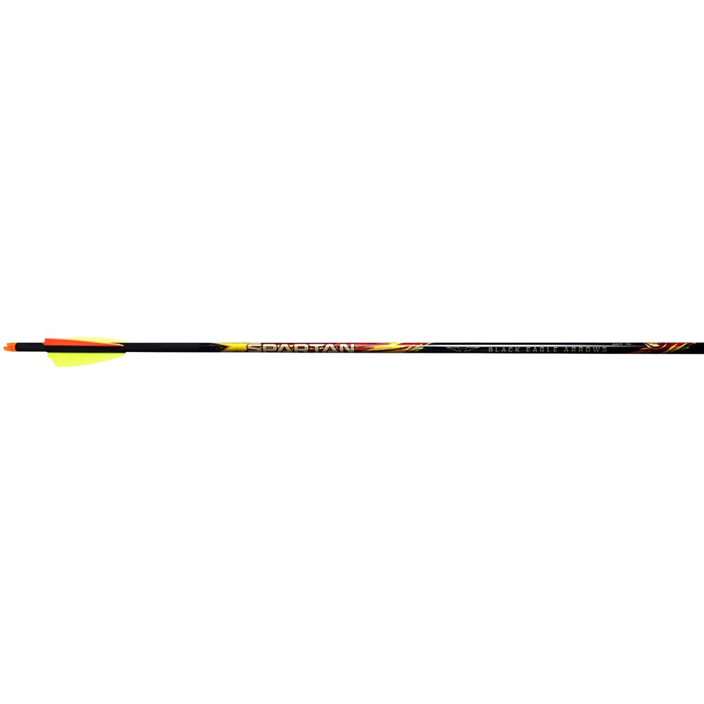 Black Eagle Spartan Arrows .001 350 2.5 in. Shield Cut 6 pk.