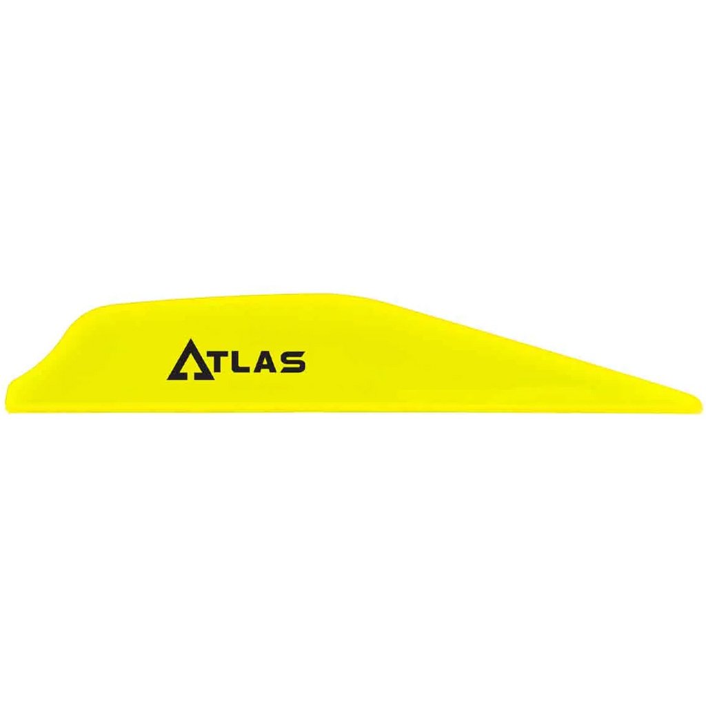 1006106_1.jpg Bohning Atlas Vanes Neon Yellow 100 pk.