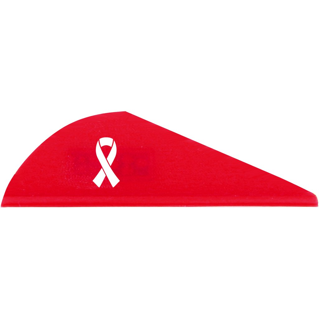 Bohning Blazer Vanes Awareness Neon Red 36 pk.