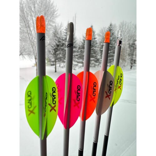 Flex Fletch Quad X Vanes White 50 pk.