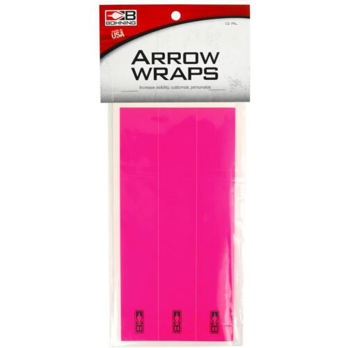 Bohning Arrow Wraps Standard 5.5 in. Hot Pink 13 pk.