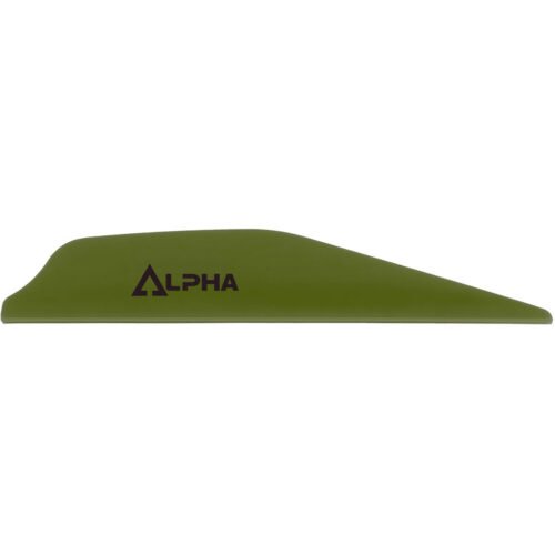 Bohning Alpha Vanes Olive Drab 100 pk.