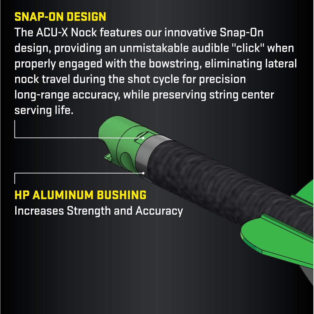 1006646_3 TenPoint ACU-X RD Carbon Arrows 20 in. ACU-X Nock 6 pk.