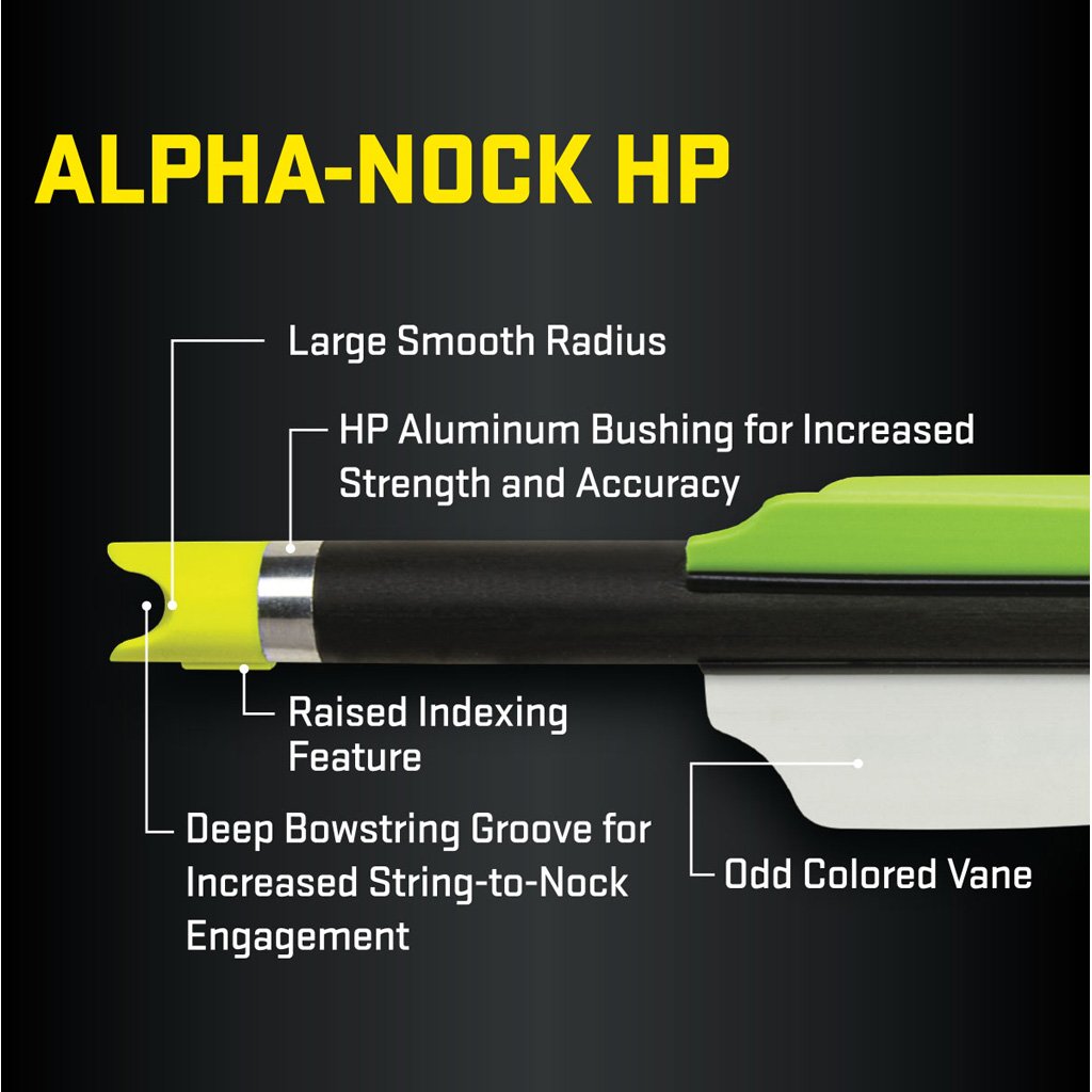 TenPoint Pro Elite 400 Select Carbon Arrows 20 in. Alpha-Nock HP 6 pk.