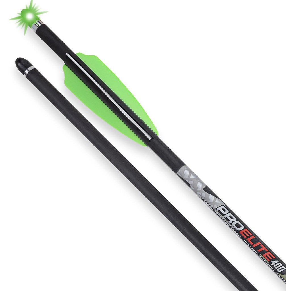 1006651_1.jpg TenPoint Pro Elite 400 Lighted Carbon Arrows 20 in. Alpha Blaze Nocks 3 pk.