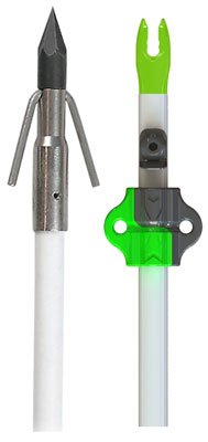 MUZZY FISH ARROW W/CARP POINT - NOCK & BOTTLE SLIDE 1EA