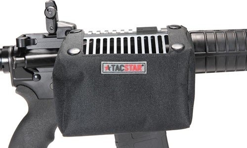 TACSTAR AR BRASS CATCHER WITH - PICATINNY RAIL MOUNT BLACK