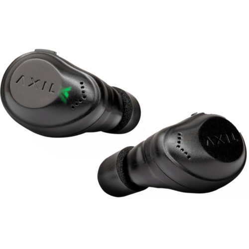 Axil XCOR Wireless Tactical Earbuds w/ Touch Controls & Bluetooth Black