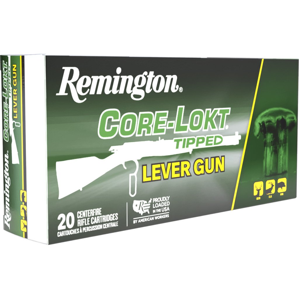 1102694_1.jpg Remington Core-Lokt Lever Gun Rifle Ammo 35 Rem 200 gr. Core-Lokt Tipped 20 rd.