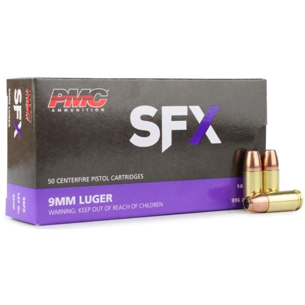 1102744_1.jpg PMC SFX Premium Ammo 9mm SFX HP 147 gr. 50 rd.