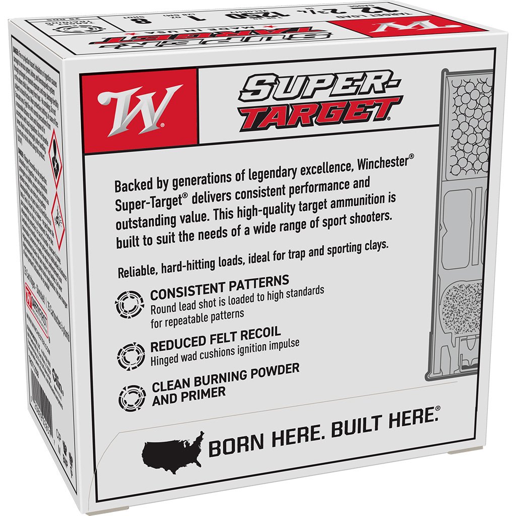 1102746_2.jpg Winchester Super Target Load 12 ga. 2 3/4 in.1 oz. 8 Shot 25 rd.