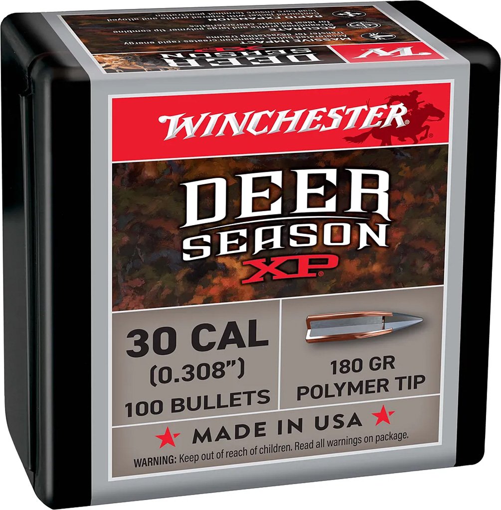Winchester Deer Season Bullet 30 Cal 180 gr. XP 100 bx.