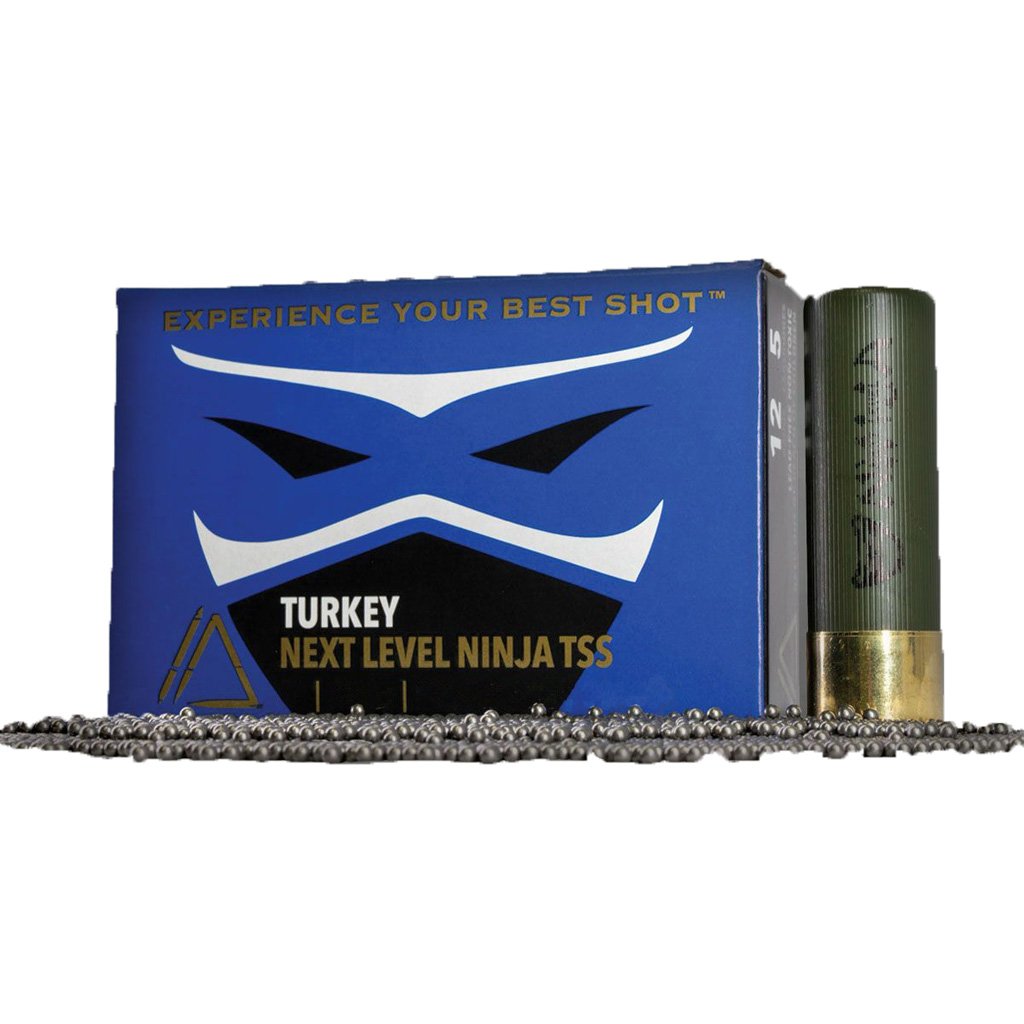 Apex Turkey TSS Ninja Next Level Shotgun Ammo 12 ga. 3 in. 2-1/4 oz. #8.5/9.5 Shot 5 rd.