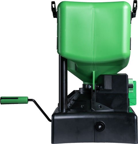 1135909_BACK.jpg HOOYMAN MANUAL SPREADER W/ - HARNESS 35LB CAPACITY