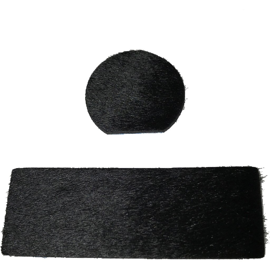 1202252_1.jpg Cir-Cut Traditional Rest Kit Black Calf Hair 2 pc.