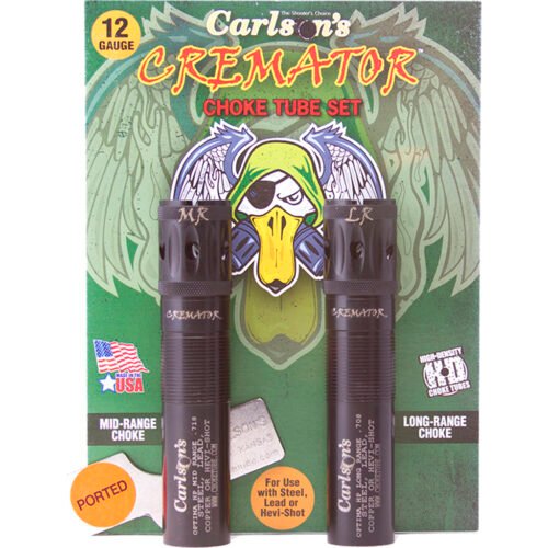 Carlsons Cremator Ported Choke 12 ga. Beretta Optima HP MR, LR 2 pk.