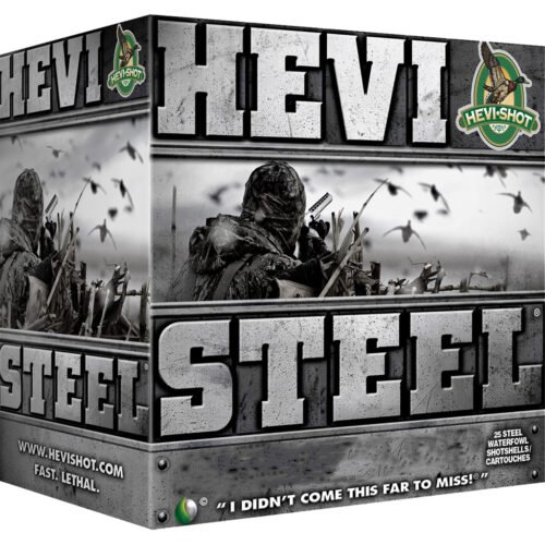 Hevi Shot Hevi Steel Load 12 ga. 3 in. 1 1/4 oz. 4 Shot 25 rd.
