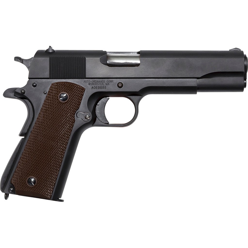 1204105_2.jpg Auto-Ordnance 1911A1 GI Spec Pistol 9mm 5 in. Black 9 rd.