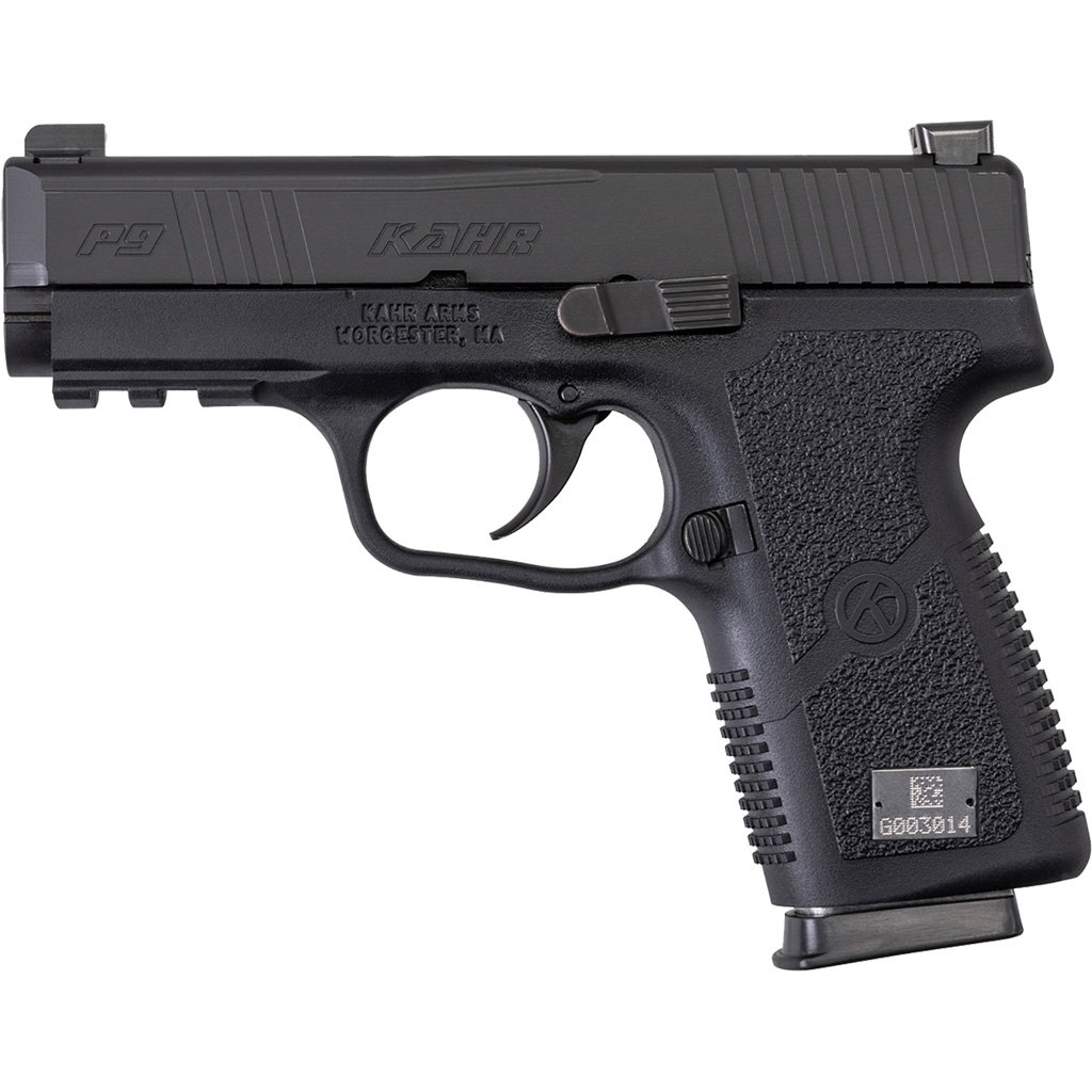 1204320_1.jpg Kahr P9-2 Pistol 9mm 3.6 in. Black and Blackened Stainless 7 rd.