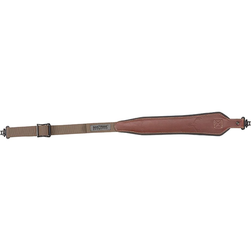 1205841_1 Baktrak Leather Horn Sling with Swivels Brown