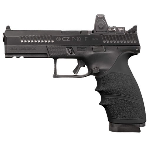 Hogue HandAll Beavertail Grip Sleeve Black CZ P-10 Full Size 9mm