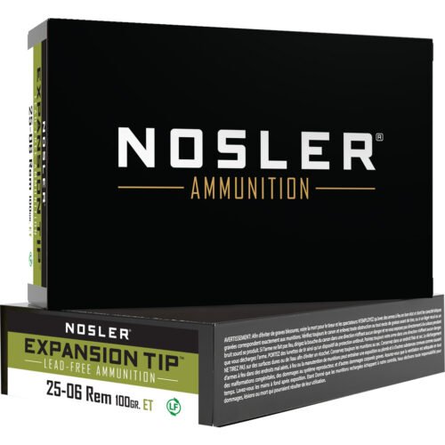 1206195_1.jpg Nosler Expansion Tip Rifle Ammunition 25-06 Rem. 100 gr. ET SP 20 rd.