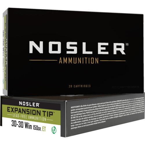 1206209_1.jpg Nosler Expansion Tip Rifle Ammunition 30-30 Win. 150 gr. ET SP 20 rd.