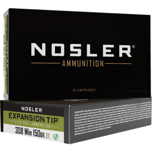 1206210_1.jpg Nosler Expansion Tip Rifle Ammunition 308 Win. 150 gr. ET SP 20 rd.